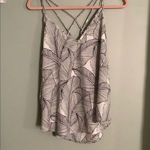 Black and white tank